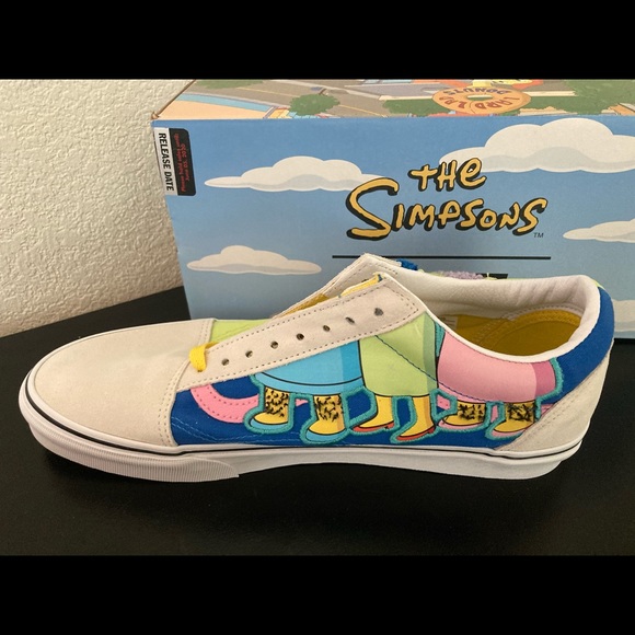 Host Pick New The Simpsons Vans Bouviers Sisters Men’s SZ 11 VN0A4VB521M Sneaker - Picture 7 of 15